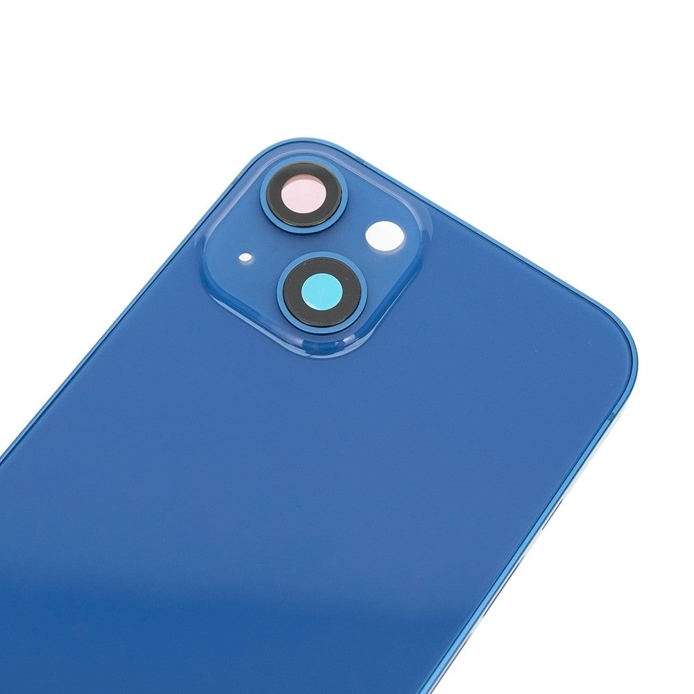 Rear Housing for iPhone 13 (NO LOGO)-Blue Rear Housing for iPhone 13 (NO LOGO)-Blue